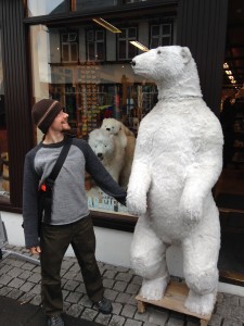 this bear and ryn are friends.